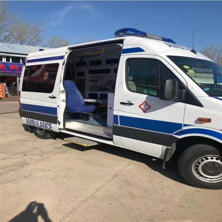 庄河私人长途救护车出租转院回家